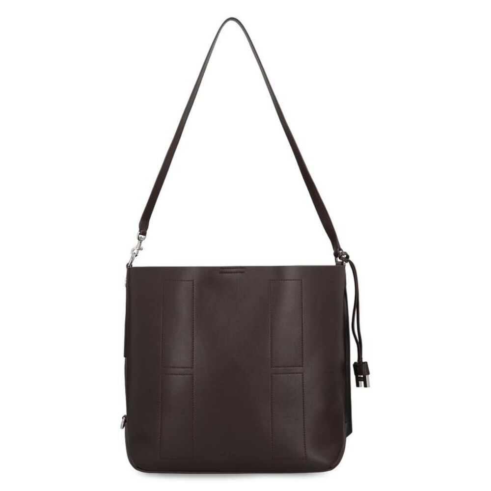 HOGAN Women's Smooth Leather Shoulder Bag Women BROWN Handbags